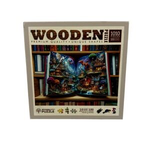 Wooden City Enchanged Tales 1010 Piece Puzzle Wooden Puzzles for Adults Jigsaw